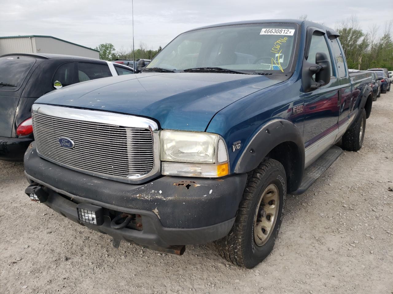 Photo 2 from auction – 2002 FORD F250 SUPER with VIN 1FTNX20S42EB09243