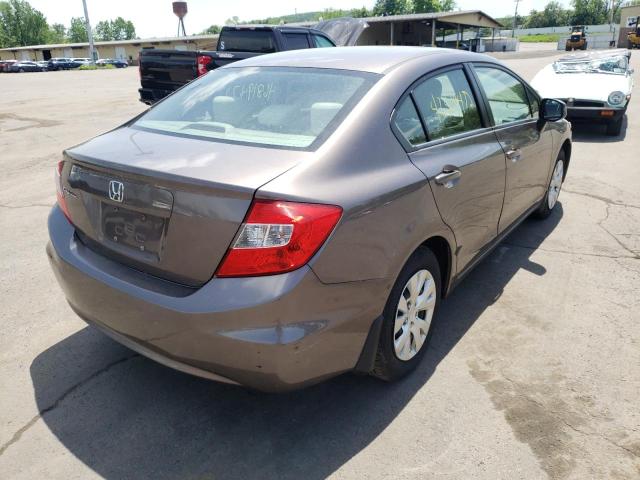 Photo 4 from auction – 2012 HONDA CIVIC LX with VIN 2HGFB2F52CH570117
