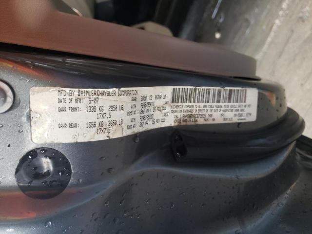 Photo 10 from auction – 2007 JEEP COMMANDER with VIN 1J8HH58PX7C673535