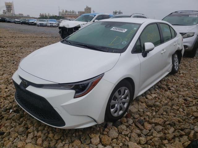 Photo 2 from auction – 2022 TOYOTA COROLLA LE with VIN JTDEPMAE1NJ201040
