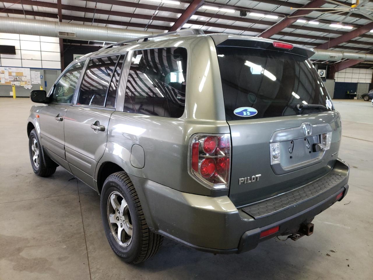 Photo 3 from auction – 2007 HONDA PILOT EXL with VIN 5FNYF18777B026566