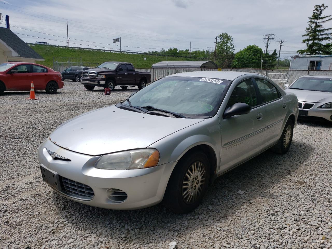 Photo 2 from auction – 2001 CHRYSLER SEBRING LX with VIN 1C3EL46XX1N656627