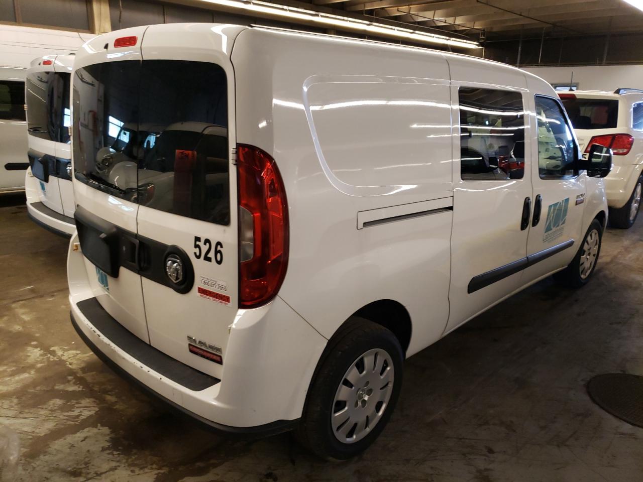 Photo 4 from auction – 2017 RAM PROMASTER with VIN ZFBERFBB8H6E58753