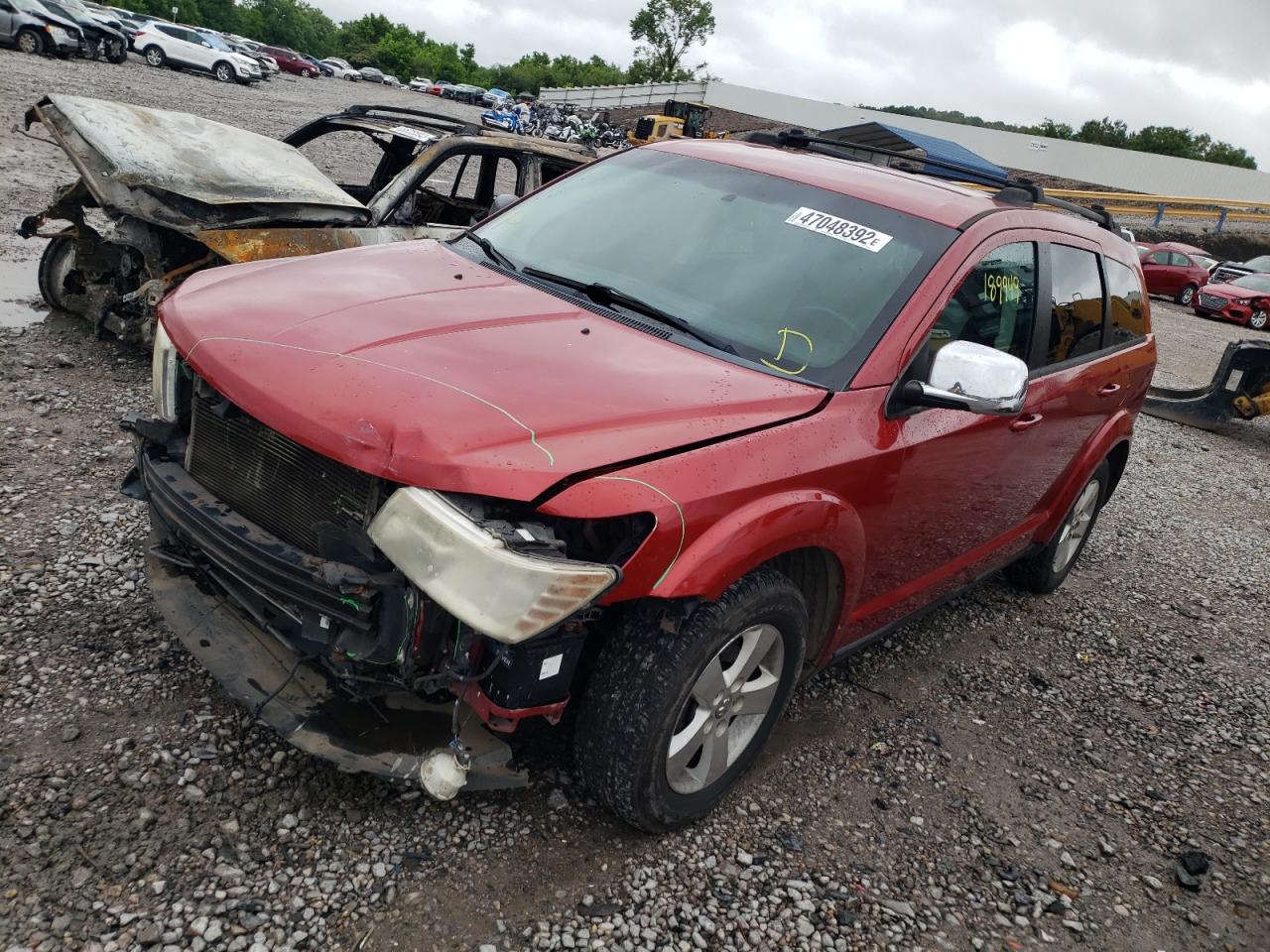 Photo 2 from auction – 2009 DODGE JOURNEY SX with VIN 3D4GG57V89T506364