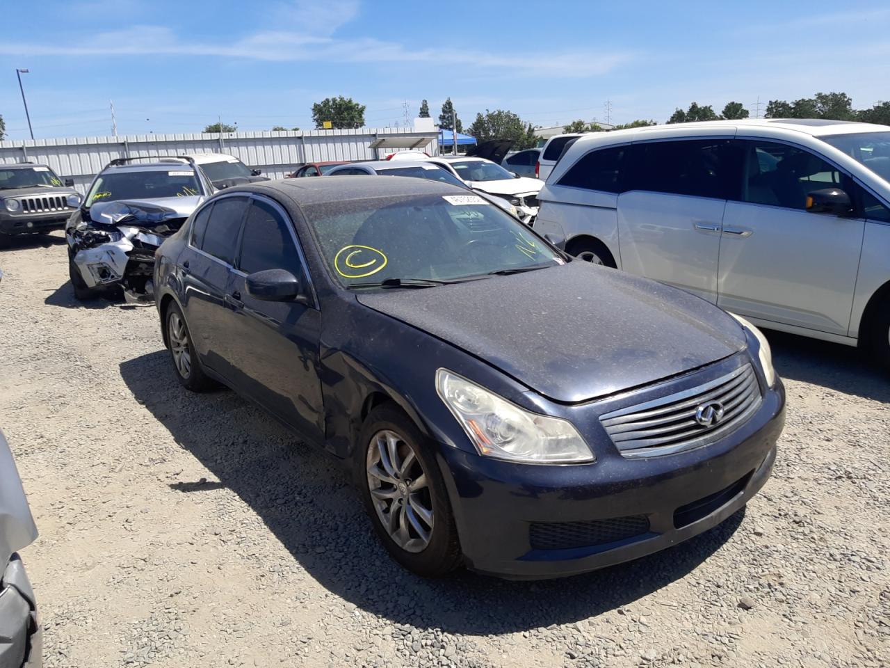 Photo 1 from auction – 2009 INFINITI G37 BASE with VIN JNKCV61E19M010259