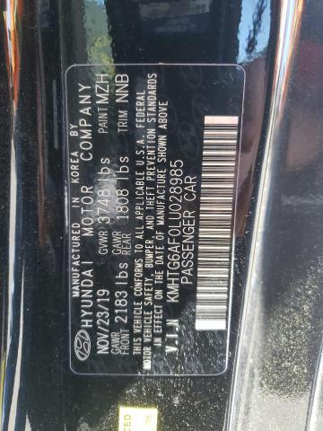 Photo 10 from auction – 2020 HYUNDAI VELOSTER B with VIN KMHTG6AF0LU028985