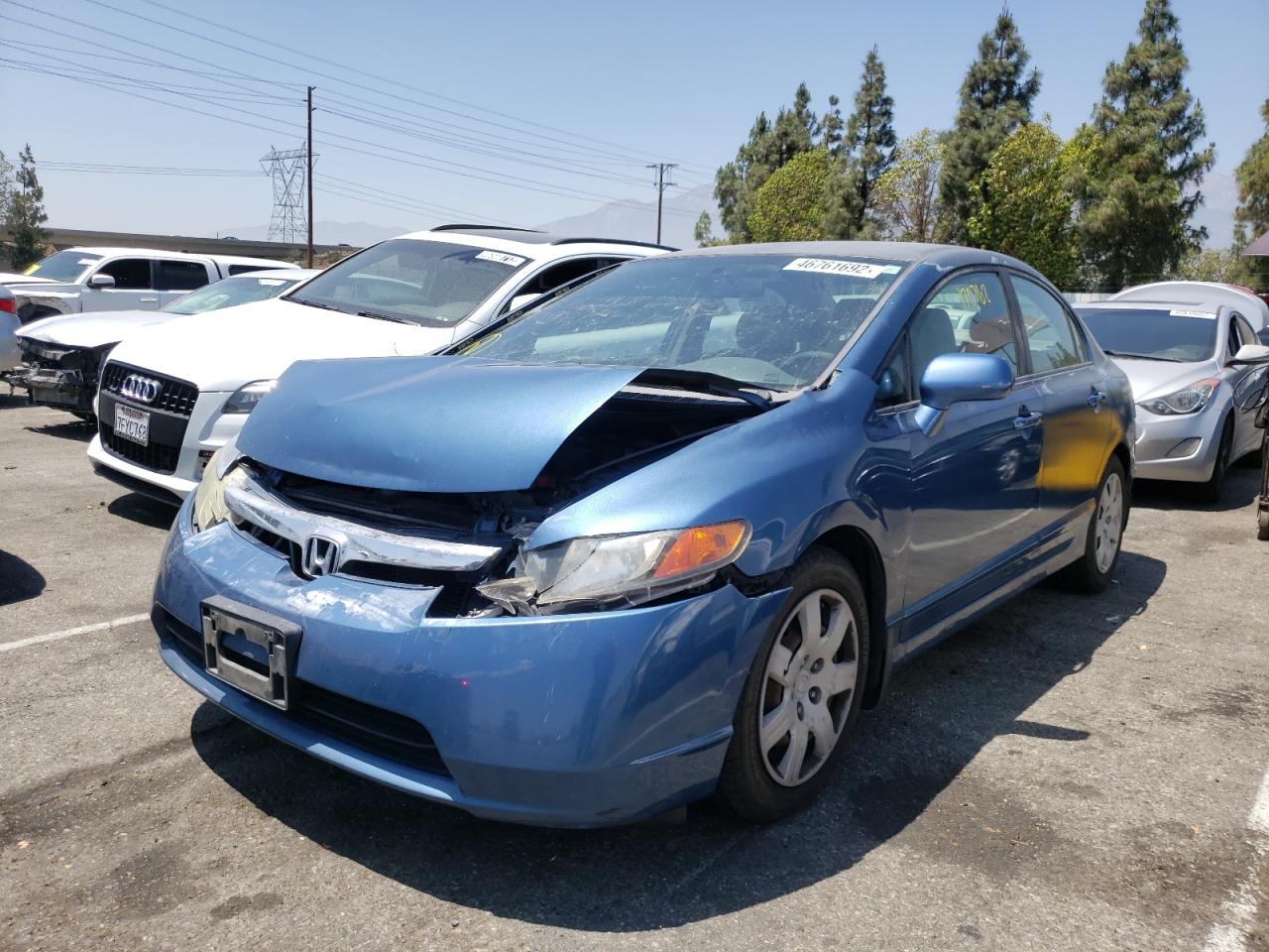Photo 15 from auction – 2008 HONDA CIVIC LX with VIN 2HGFA16508H521860