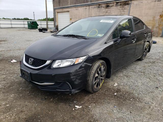 Photo 2 from auction – 2013 HONDA CIVIC EX with VIN 2HGFB2F85DH531887
