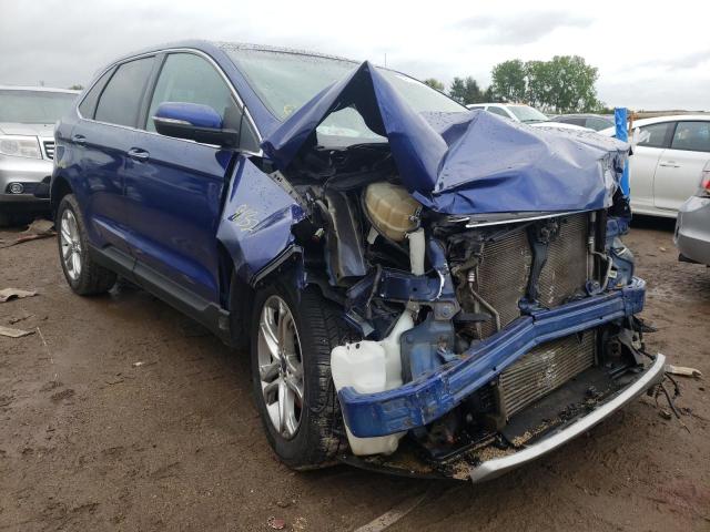 FORD EDGE TITAN 2015 with VIN 2FMTK4K91FBB48154 - Photo from auction