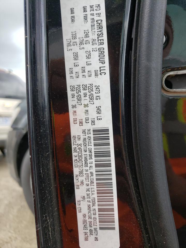 Photo 10 from auction – 2013 DODGE JOURNEY SX with VIN 3C4PDCBGXDT517863
