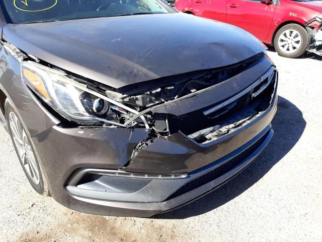 Photo 9 from auction – 2016 HYUNDAI SONATA SPO with VIN 5NPE34AF4GH362658