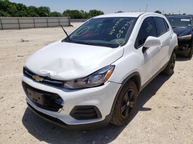 Photo 2 from auction – 2020 CHEVROLET TRAX LS with VIN KL7CJKSBXLB087934