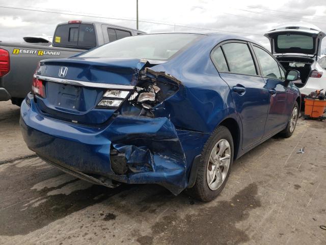 Photo 4 from auction – 2013 HONDA CIVIC LX with VIN 2HGFB2F58DH508965