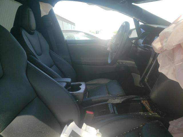 Photo 5 from auction – 2021 TESLA MODEL X with VIN 5YJXCBE22MF311318