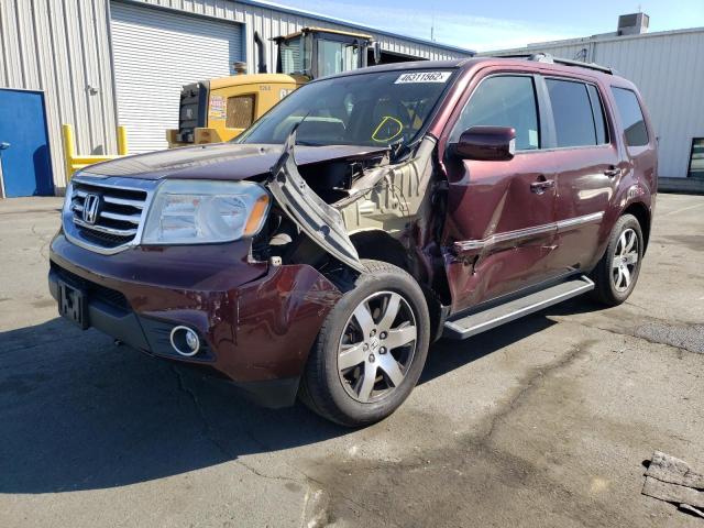 Photo 2 from auction – 2013 HONDA PILOT TOUR with VIN 5FNYF3H96DB014160
