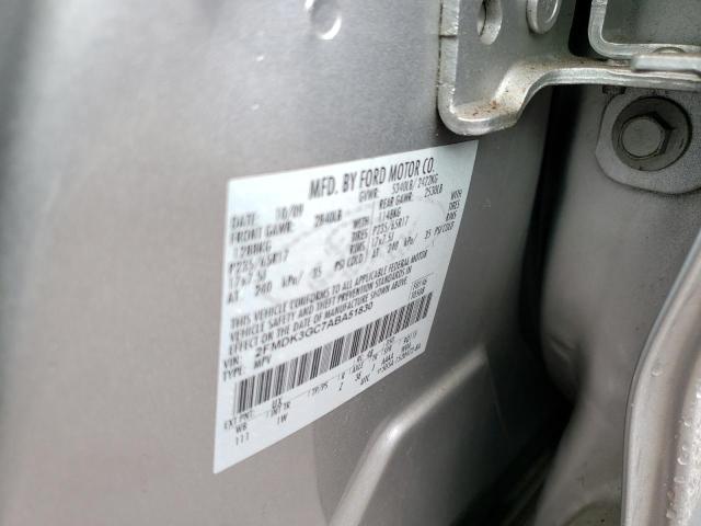 FORD EDGE SE 2010 with VIN 2FMDK3GC7ABA51830 - Photo from auction