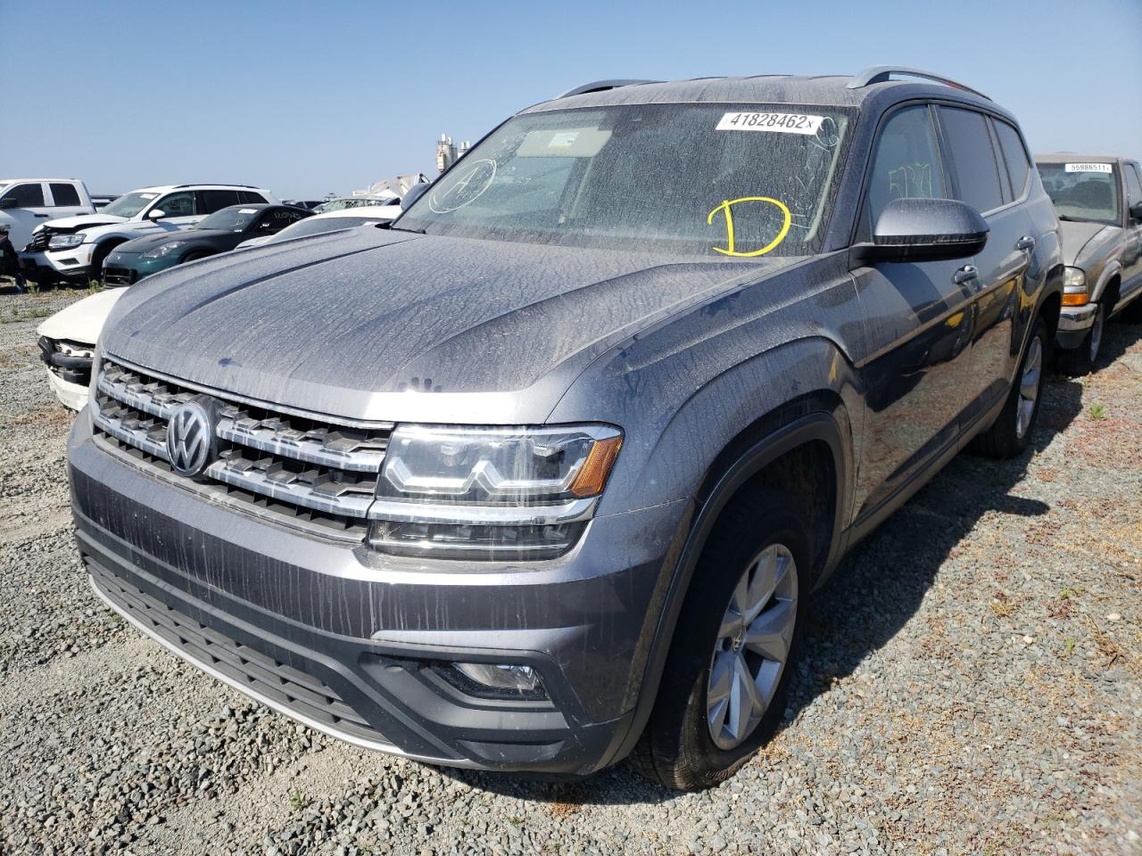 Photo 2 from auction – 2018 VOLKSWAGEN ATLAS with VIN 1V2DR2CA3JC520523