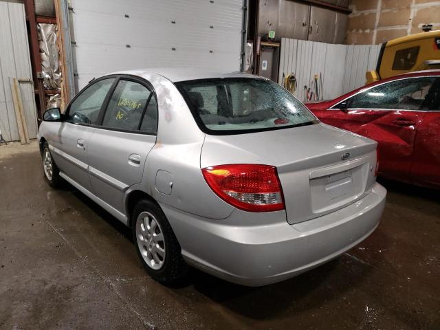 Photo 3 from auction – 2003 KIA RIO with VIN KNADC125836268297