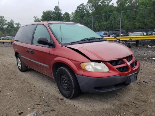 DODGE CARAVAN SP 2002 with VIN 1B4GP25322B650168 - Photo from auction