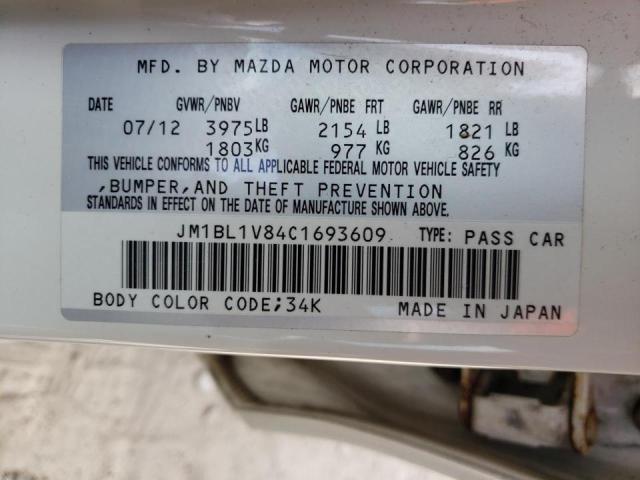Photo 10 from auction – 2012 MAZDA 3 I with VIN JM1BL1V84C1693609