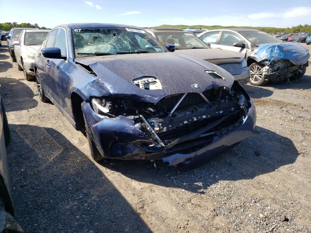 BMW 330XI 2021 with VIN 3MW5R7J04M8B67246 - Photo from auction