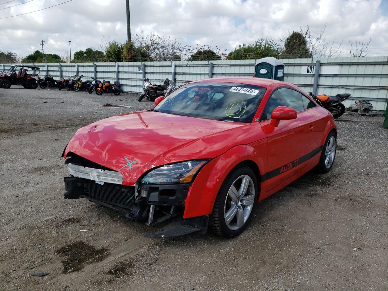 Photo 2 from auction – 2009 AUDI TT with VIN TRUAF38J791023354