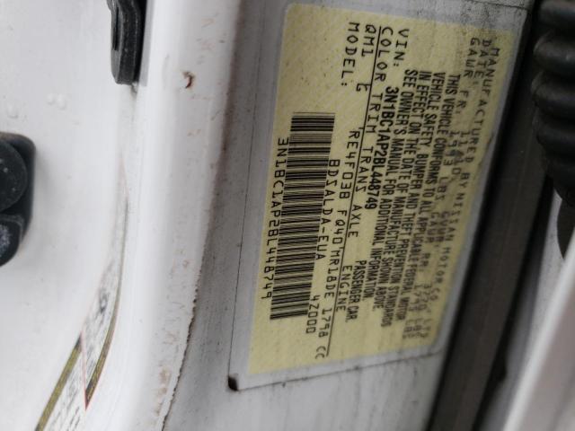 Photo 10 from auction – 2011 NISSAN VERSA S with VIN 3N1BC1AP2BL448749