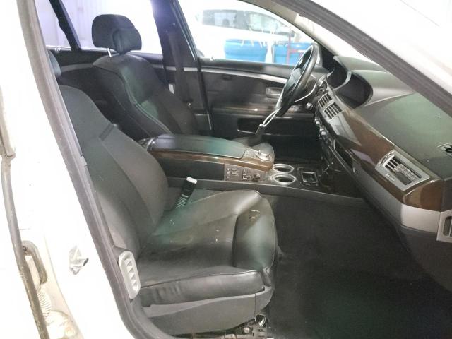 Photo 5 from auction – 2008 BMW 750 I with VIN WBAHL83528DT13245