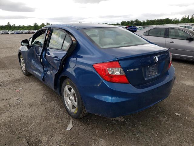 Photo 3 from auction – 2012 HONDA CIVIC LX with VIN 2HGFB2F58CH575886