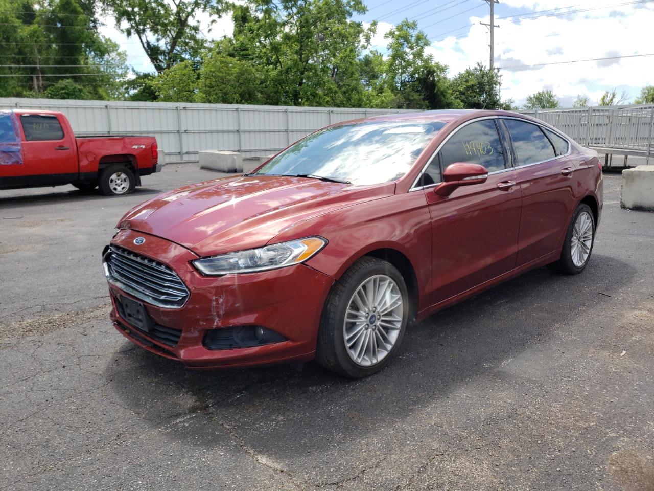 Photo 2 from auction – 2014 FORD FUSION SE with VIN 3FA6P0HDXER103033