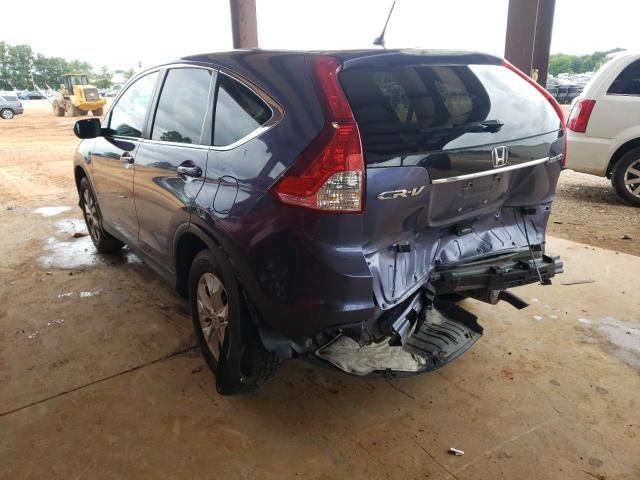 Photo 3 from auction – 2013 HONDA CR-V EX with VIN 2HKRM4H57DH615494