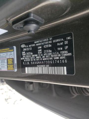 Photo 10 from auction – 2013 KIA OPTIMA EX with VIN 5XXGN4A73DG174166
