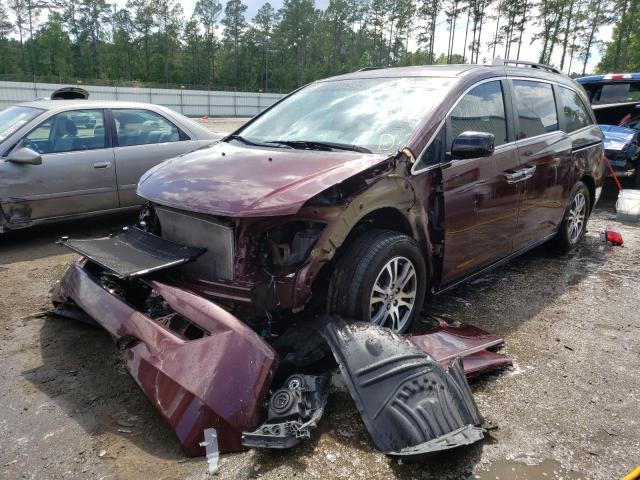 Photo 2 from auction – 2011 HONDA ODYSSEY EX with VIN 5FNRL5H63BB021627