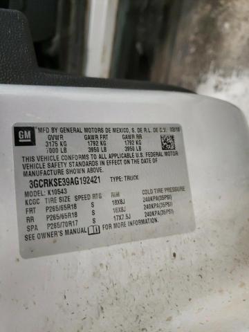 Photo 10 from auction – 2010 CHEVROLET SILVERADO with VIN 3GCRKSE39AG192421