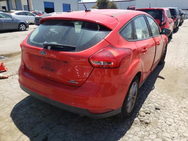 Photo 4 from auction – 2016 FORD FOCUS SE with VIN 1FADP3K25GL269705
