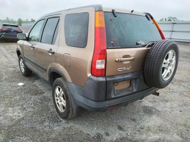 Photo 3 from auction – 2004 HONDA CR-V EX with VIN SHSRD78834U226757