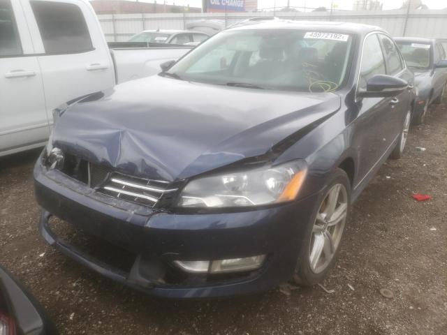 Photo 2 from auction – 2012 VOLKSWAGEN PASSAT SE with VIN 1VWBN7A39CC100836