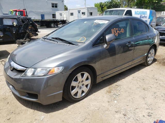 Photo 2 from auction – 2011 HONDA CIVIC LX with VIN 19XFA1F57BE034947