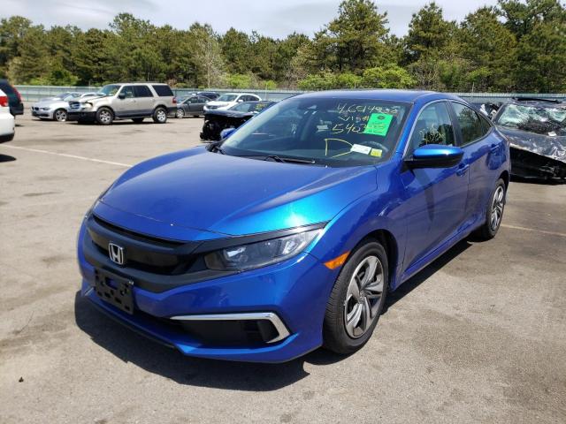 Photo 2 from auction – 2019 HONDA CIVIC LX with VIN 2HGFC2F66KH540395