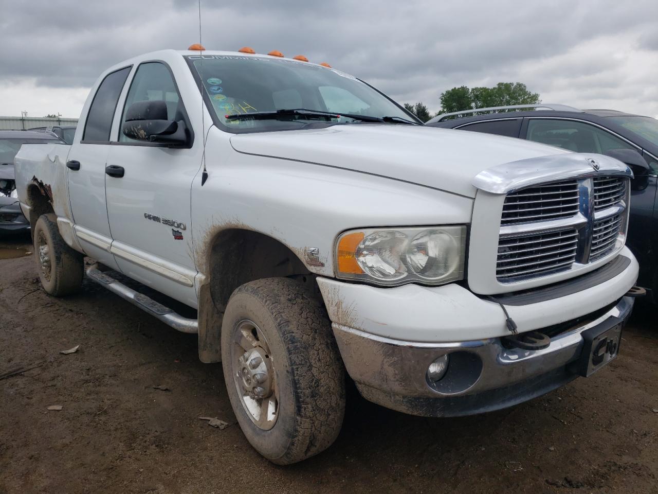 DODGE RAM 3500 S 2003 with VIN 3D7LU38CX3G805060 - Photo from auction