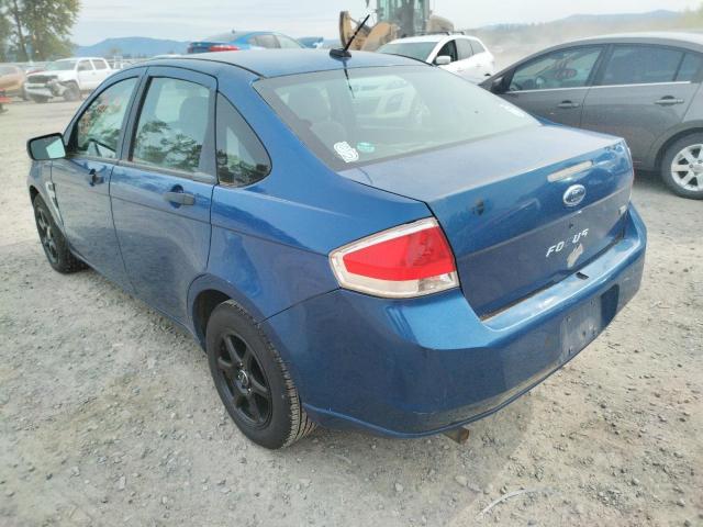 Photo 3 from auction – 2008 FORD FOCUS SE with VIN 1FAHP35N68W273933