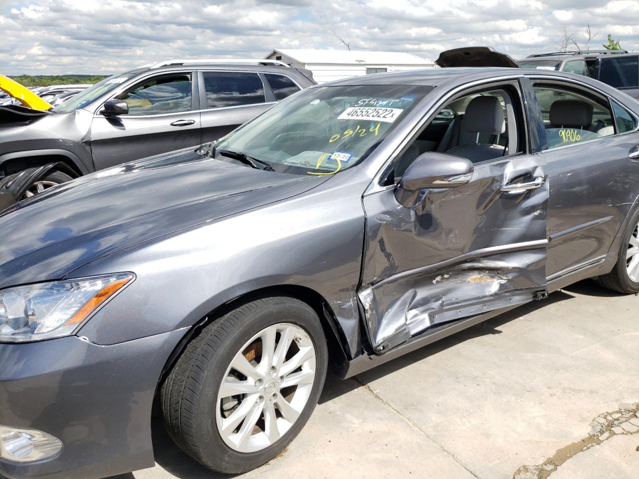Photo 9 from auction – 2012 LEXUS ES 350 with VIN JTHBK1EG5C2510091