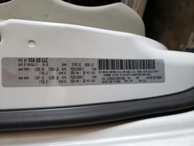 Photo 10 from auction – 2017 DODGE GRAND CARA with VIN 2C4RDGCG7HR547202