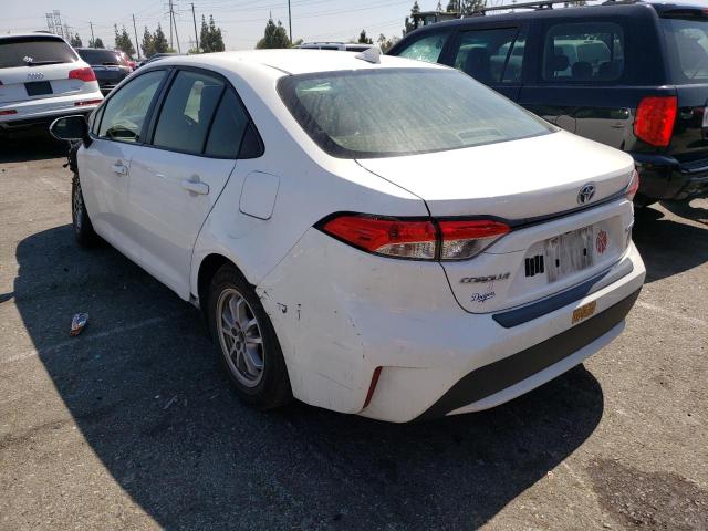 Photo 3 from auction – 2020 TOYOTA COROLLA LE with VIN JTDEBRBE3LJ019573