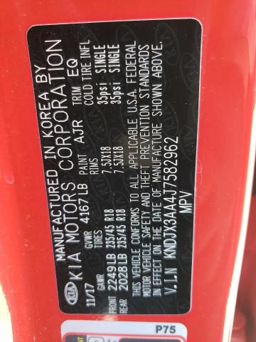 Photo 10 from auction – 2018 KIA SOUL ! with VIN KNDJX3AA4J7582962