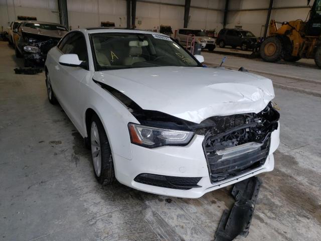 AUDI A5 PREMIUM 2013 with VIN WAULFAFR9DA037052 - Photo from auction