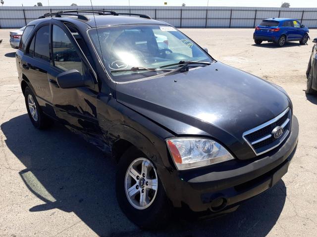 KIA SORENTO EX 2005 with VIN KNDJD733655383685 - Photo from auction