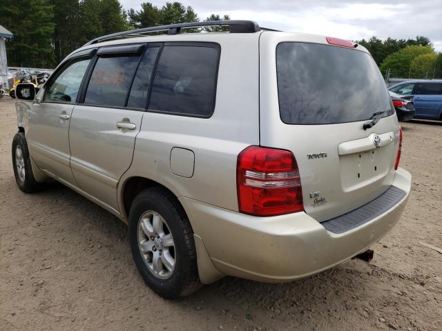 Photo 3 from auction – 2001 TOYOTA HIGHLANDER with VIN JTEHF21A610007021