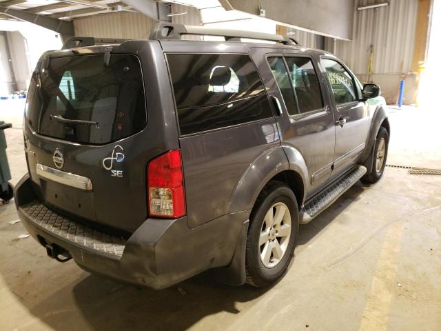 Photo 4 from auction – 2010 NISSAN PATHFINDER with VIN 5N1AR1NB5AC626973