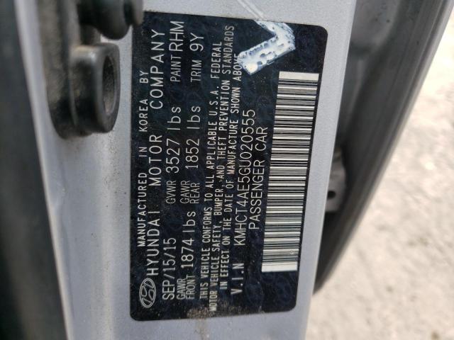 Photo 10 from auction – 2016 HYUNDAI ACCENT SE with VIN KMHCT4AE5GU020555